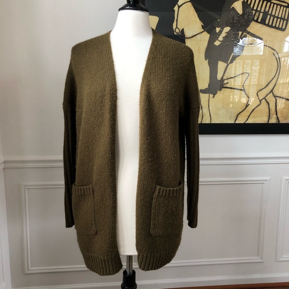 Urban Outfitters Sweaters - UO Silence + Noise Cardigan Sweater Mossy Green M